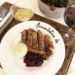 Apfelkompott, Gans, Gänsebraten, Gänsebraten leicht gemacht, Klöse, leicht nachkochen, Maronen, Martinsgans, Rohtkohl, Schritt für Schritt zum perfekten Gänsebraten,
