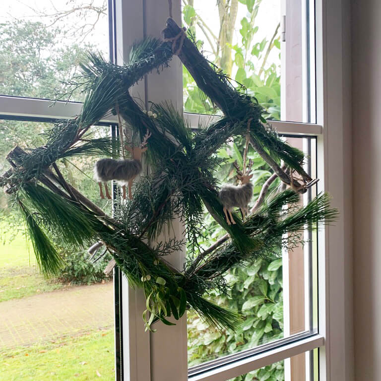 DIY- weihnachtliche Fensterdekoration und was ich sonst noch so gebastelt habe!